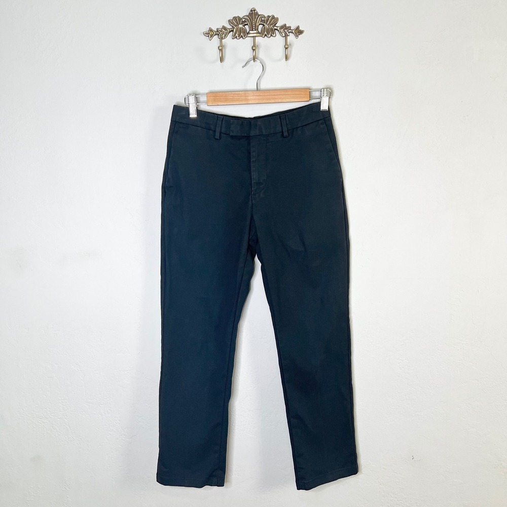 Reiss Pants Westbury Mens‎ Size 30 Black Slim Fit Chino Trousers Casual Workwear
